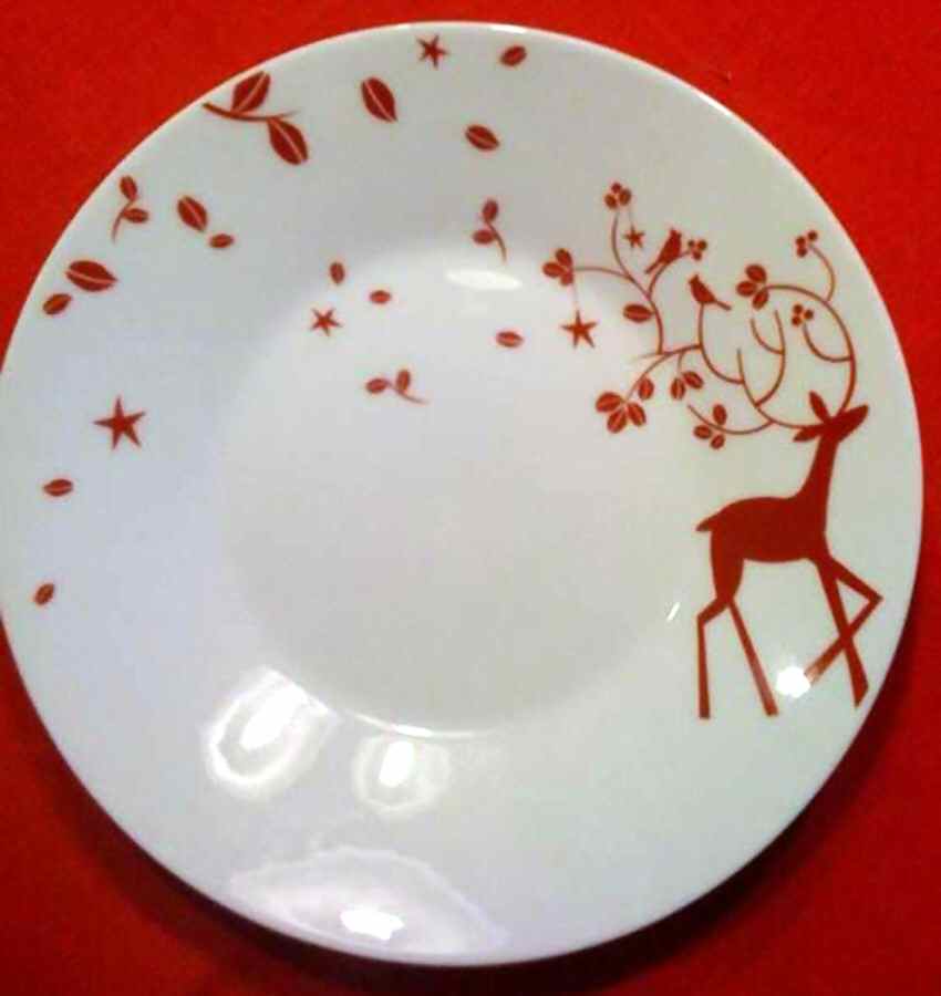 Entertain the Season Salad Plate by China (Made in China)-1