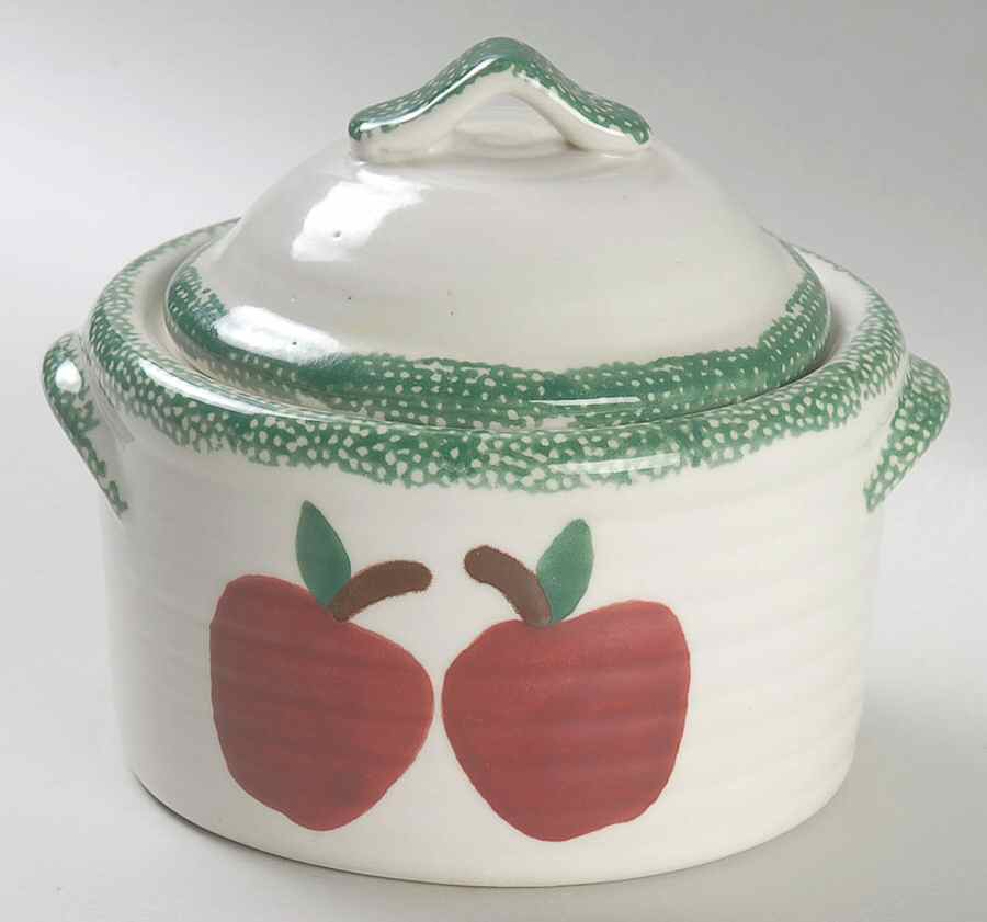 Apple Garden Individual Casserole & Lid by Alco-1