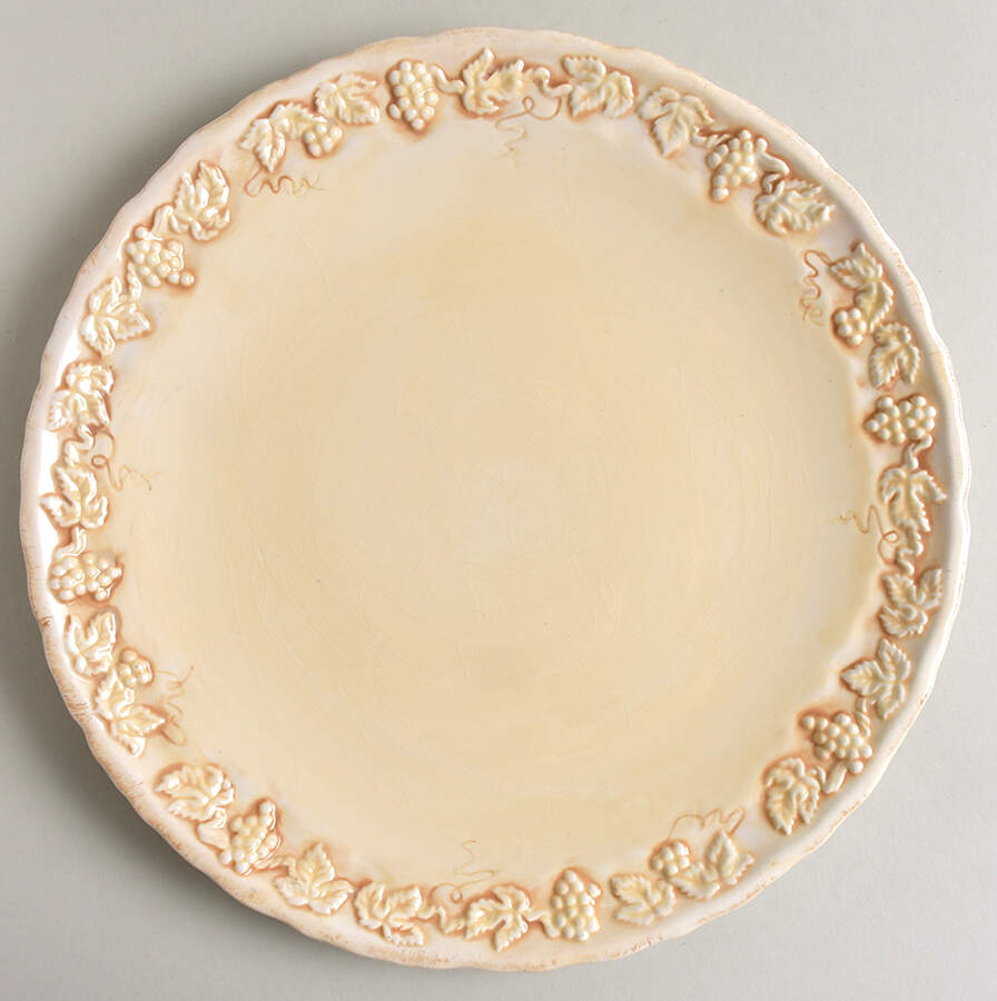 Bella Vigna Dinner Plate by Clay Art-1