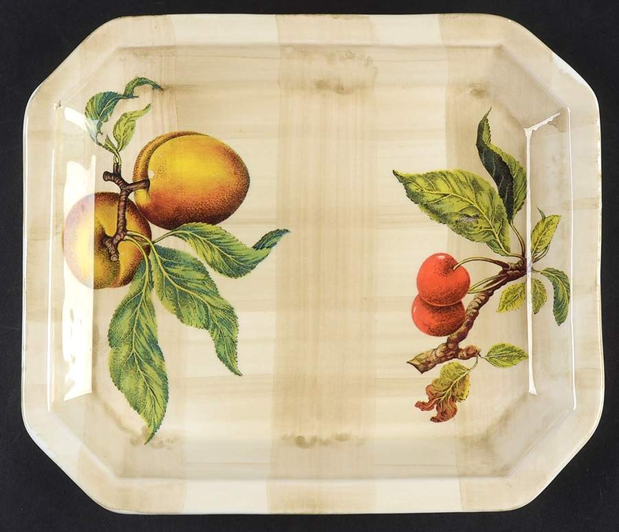 CXQ10 10" Octagonal Serving Platter by Ceramica Due Torri-1
