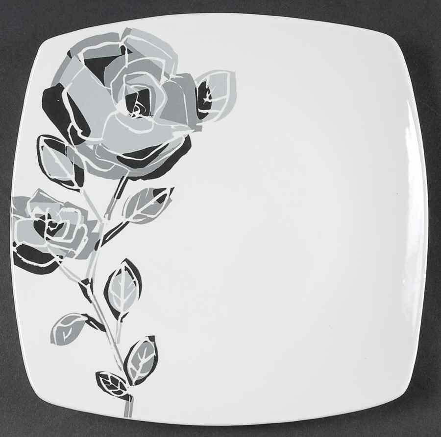 Black Rose Dinner Plate by Coventry (PTS)-1