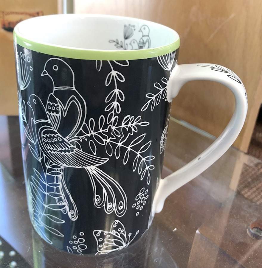 Bird Cage Mug by Cynthia Rowley-1
