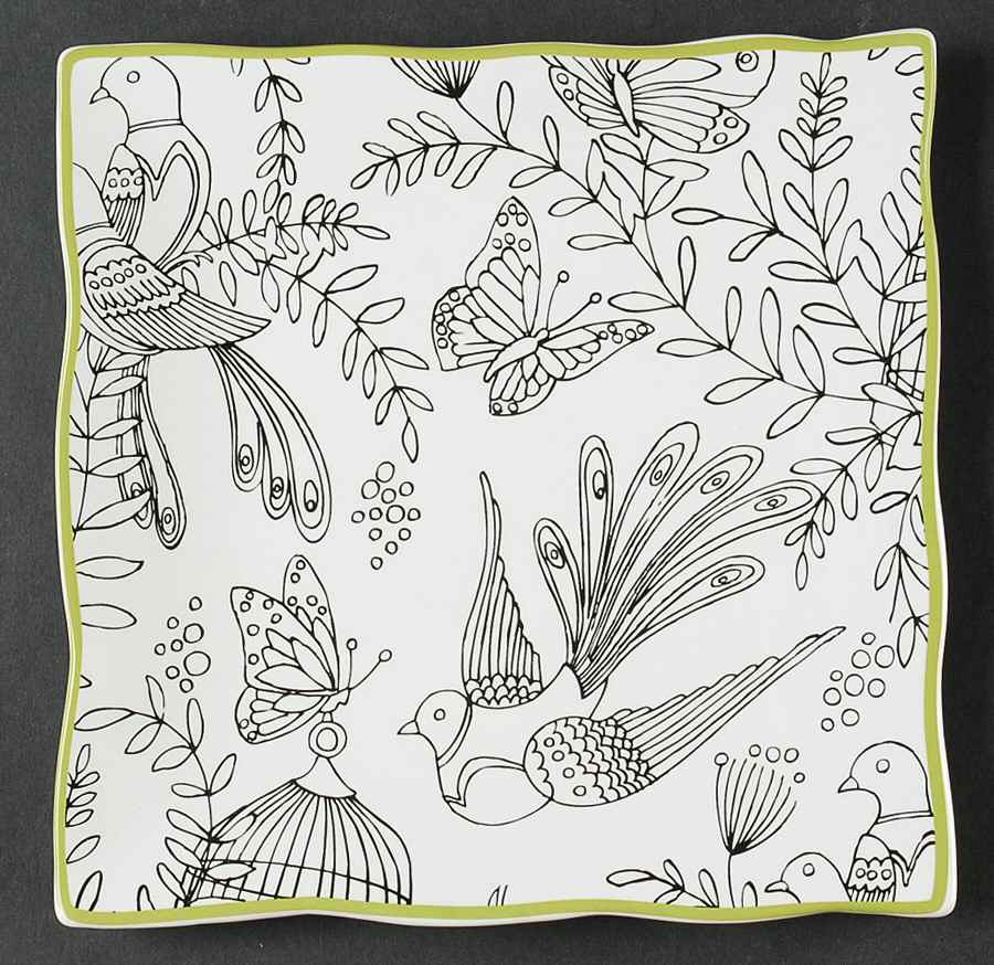 Bird Cage Salad Plate by Cynthia Rowley-1