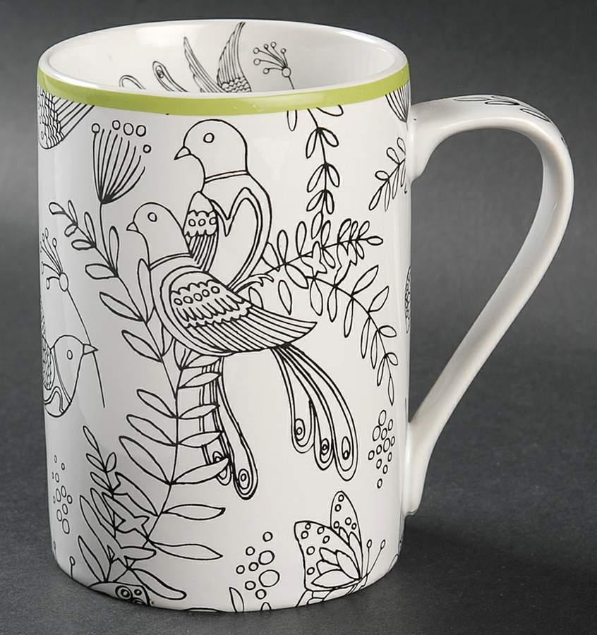 Bird Cage Mug by Cynthia Rowley-1