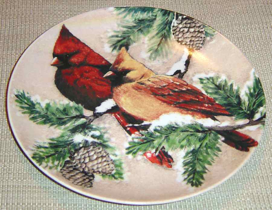 Glad Tidings Salad Plate by Cracker Barrel-1