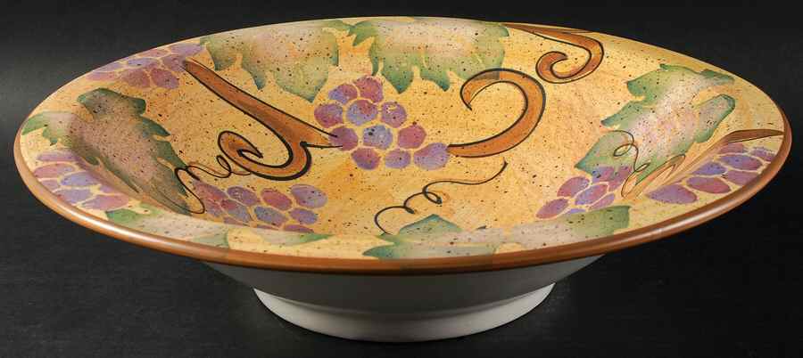 Chianti 15" Large Salad Serving Bowl by Certified International-1
