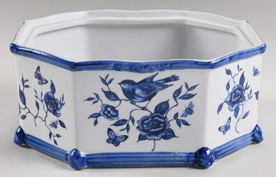 Blue Bliss Tureen No Lid by Cracker Barrel-1