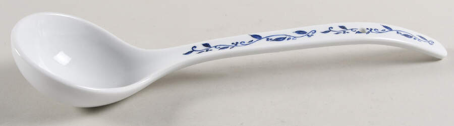 Blue Bliss Tureen Ladle by Cracker Barrel-1