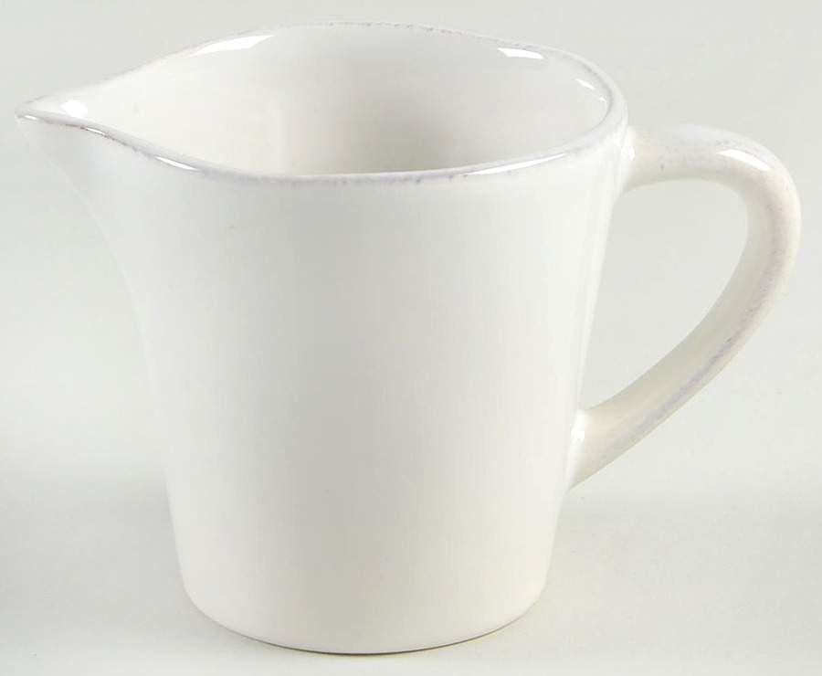 Marin White Creamer by Crate & Barrel-1