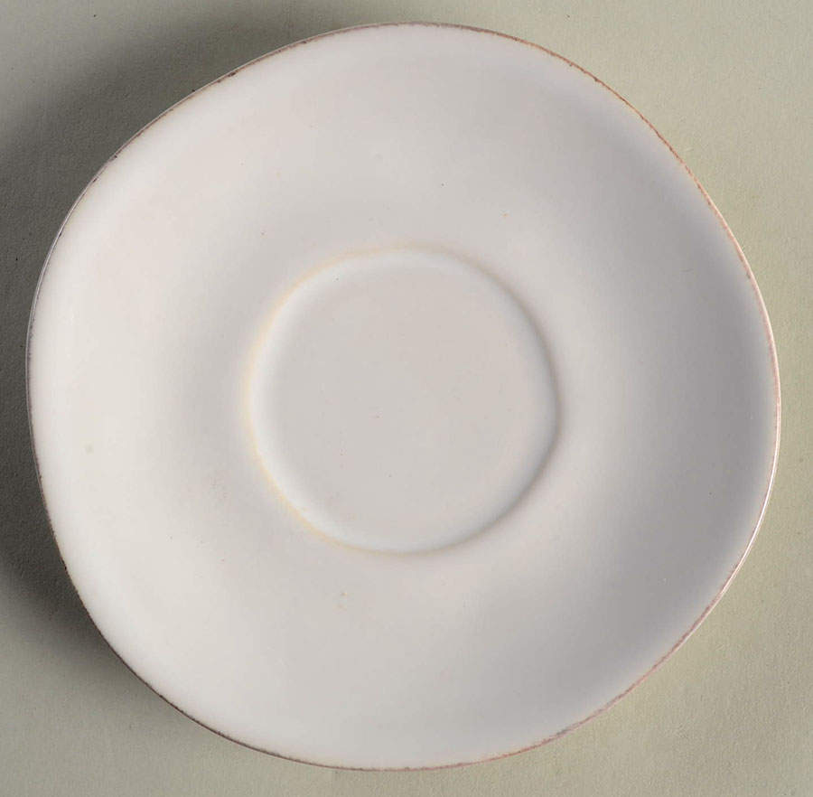 Marin White Saucer by Crate & Barrel-1