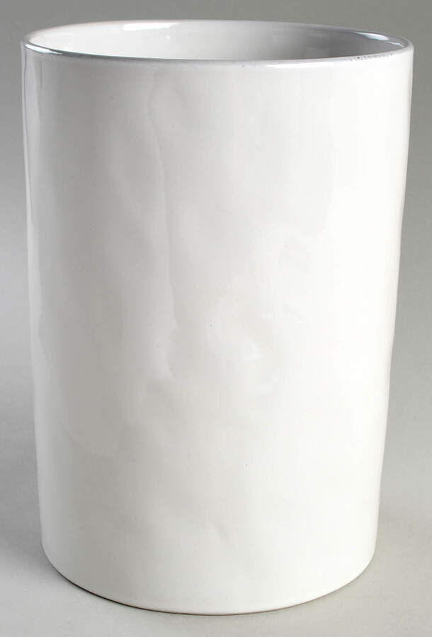 Marin White Extra Large Canister No Lid by Crate & Barrel-1