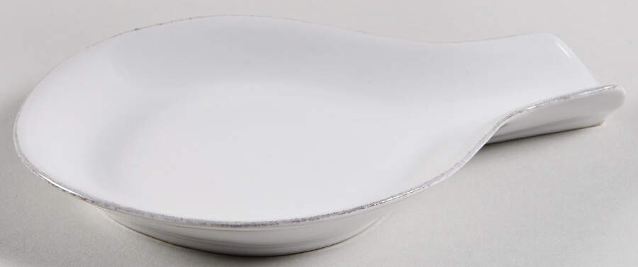 Marin White Spoon Rest/Holder (Holds 1 Spoon) by Crate & Barrel-1