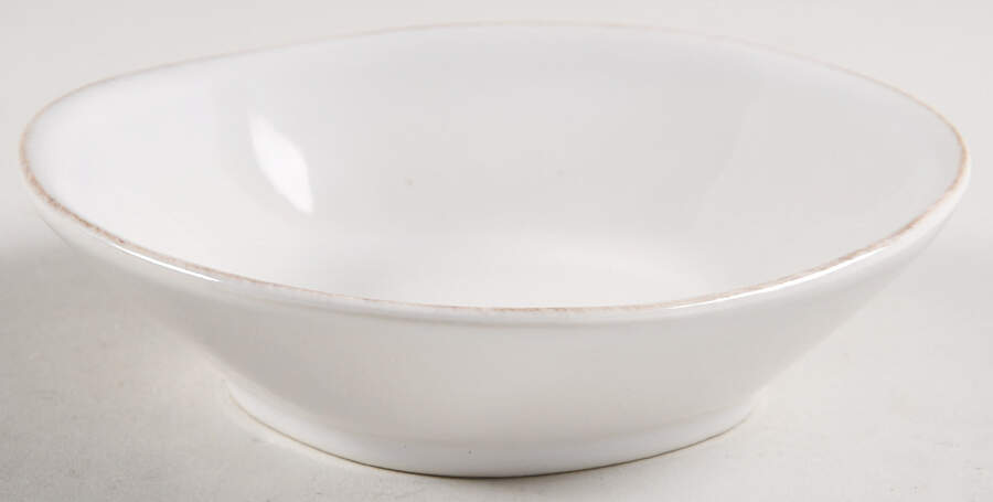 Marin White Individual Dip Dish by Crate & Barrel-1