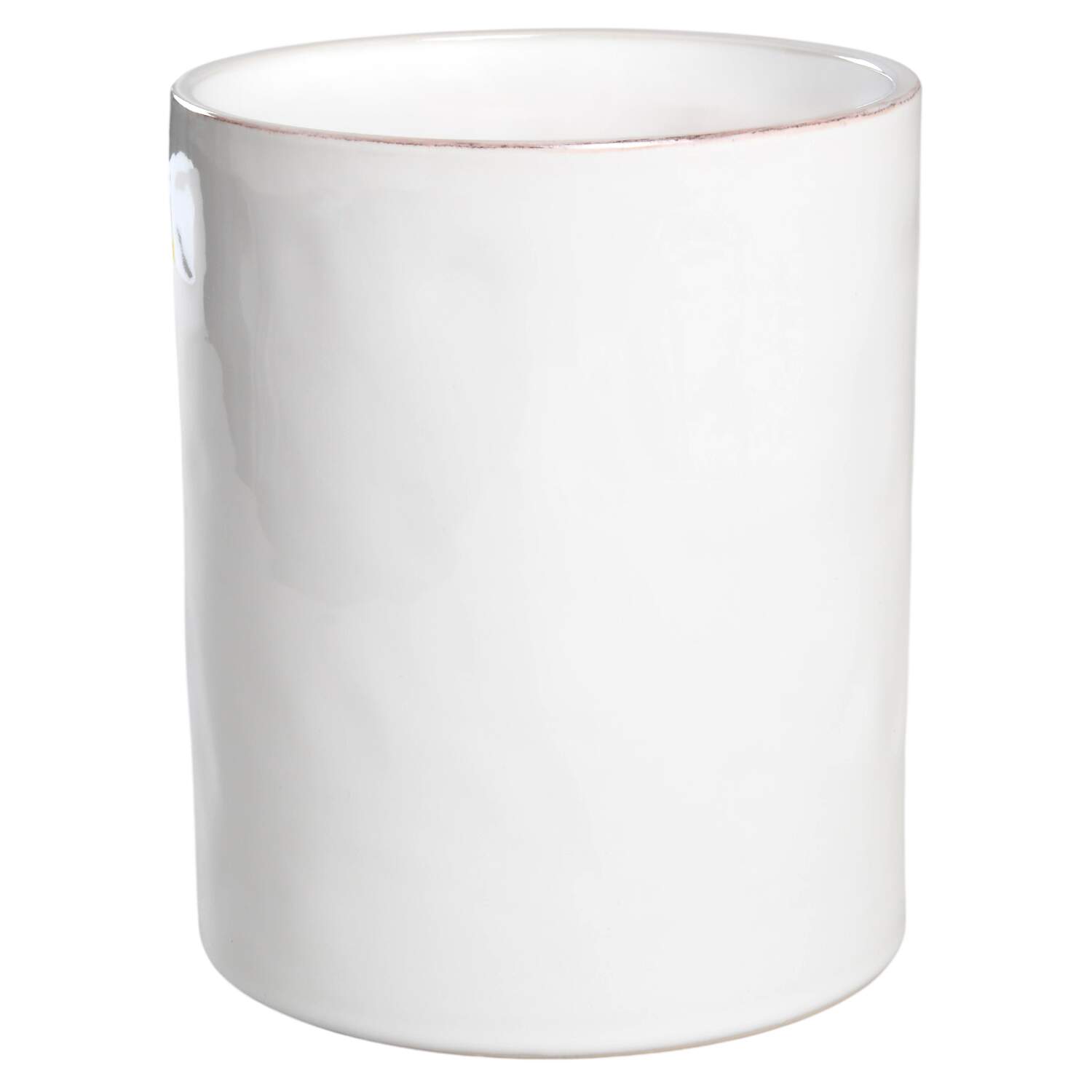 Marin White Utensil Holder by Crate & Barrel-1