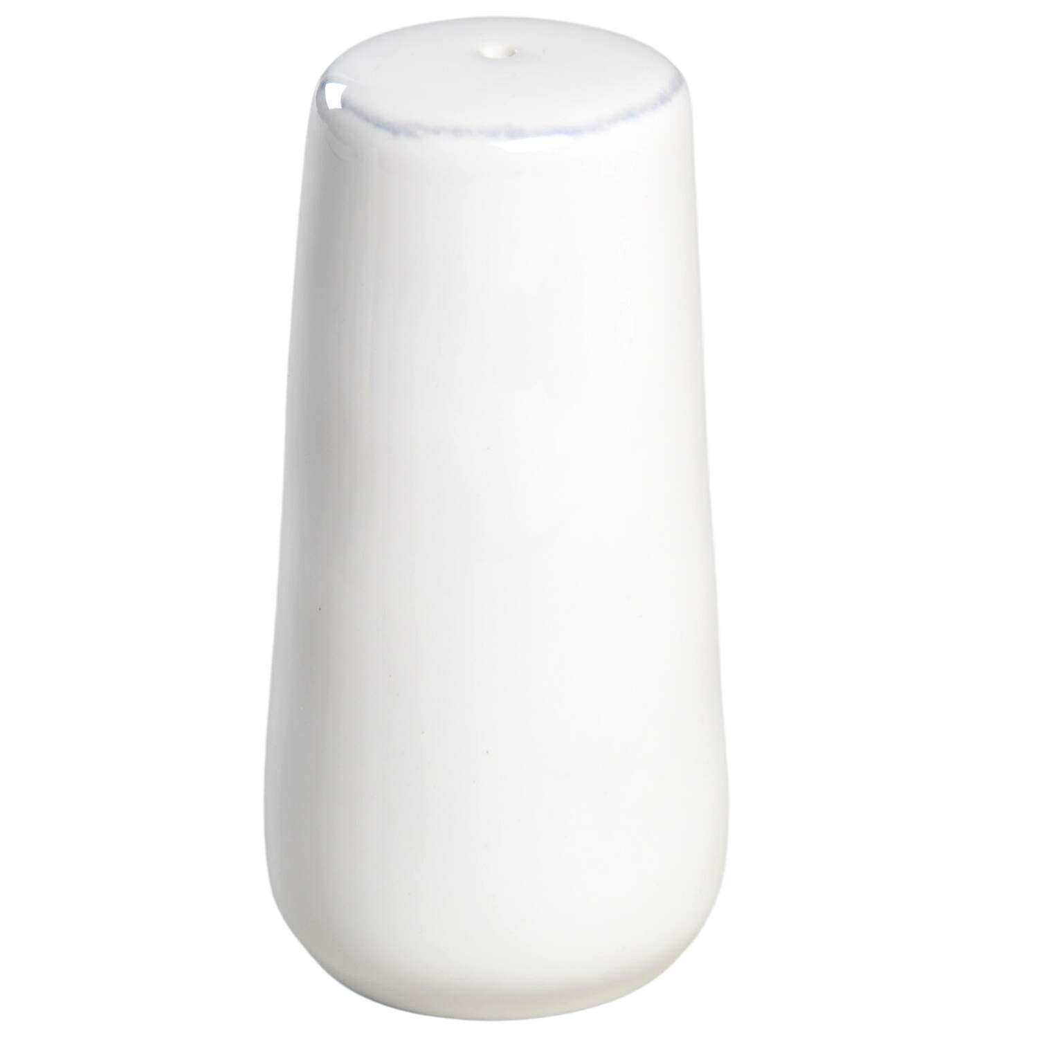 Marin White Salt Shaker by Crate & Barrel-1