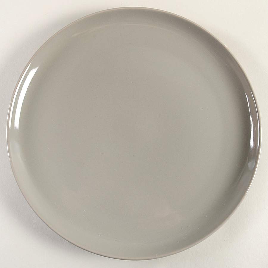 Camden Stone Gray Dinner Plate by Crate & Barrel-1