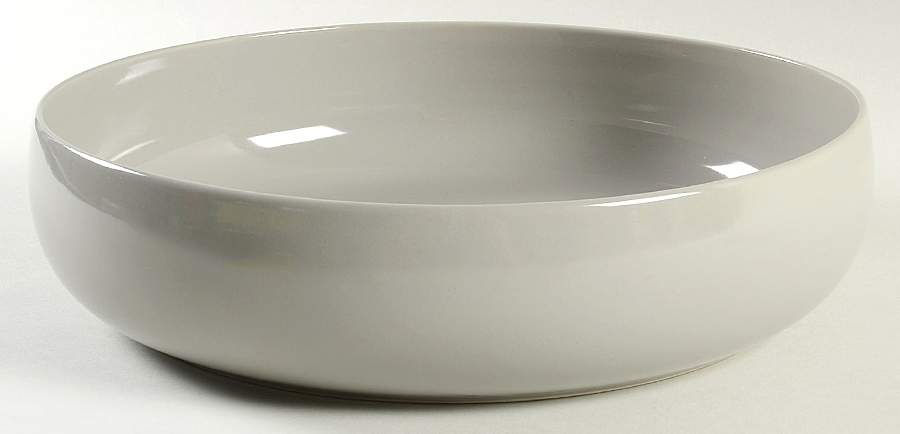 Camden Stone Gray 10" Large Salad Serving Bowl by Crate & Barrel-1