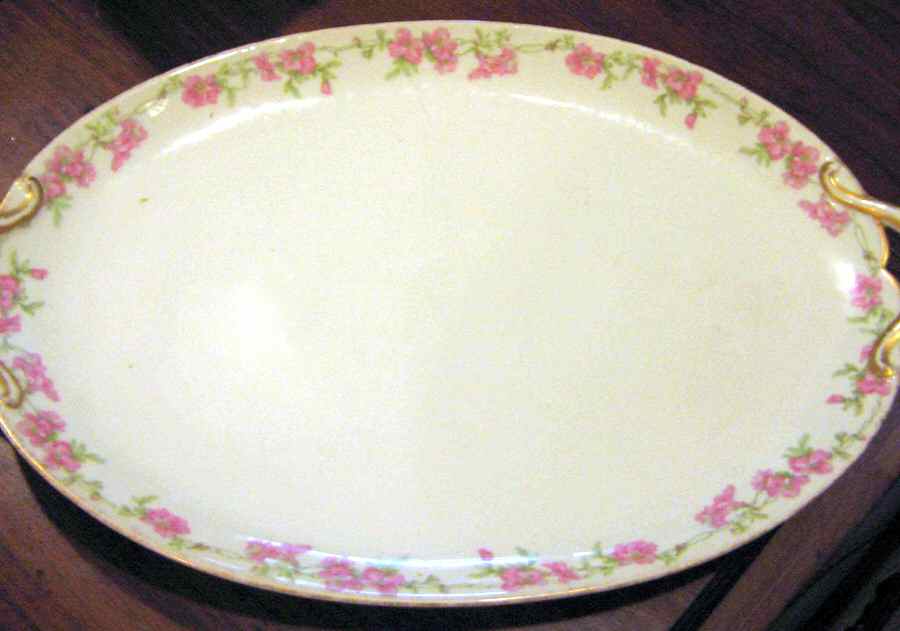 CHF1620 20" Oval Serving Platter by Charles Field Haviland-1