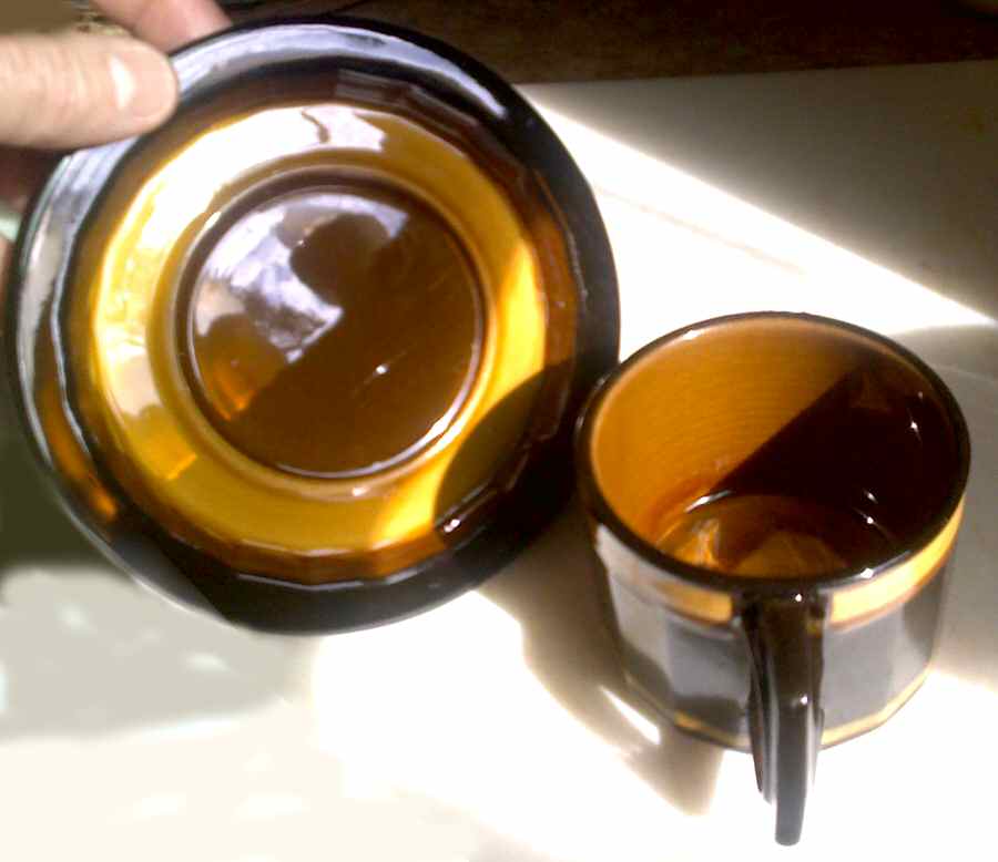 CEA13 Flat Cup & Saucer Set by Ceramano-1
