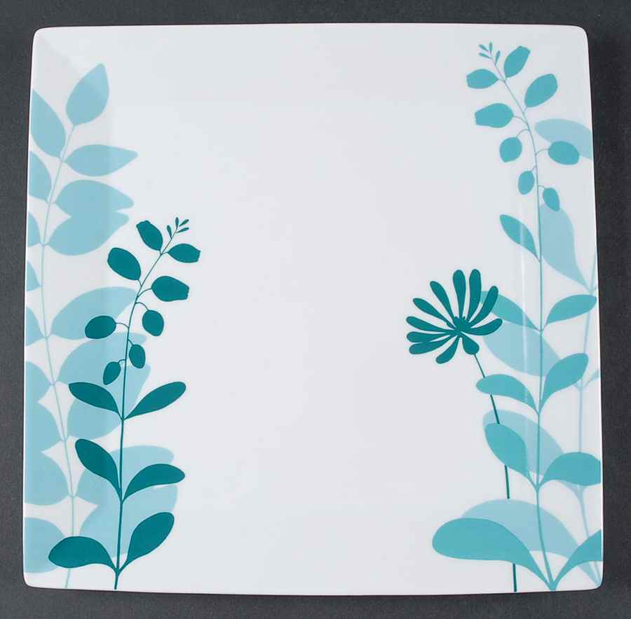 Garden (Square) Dinner Plate by The Cellar (China)-1