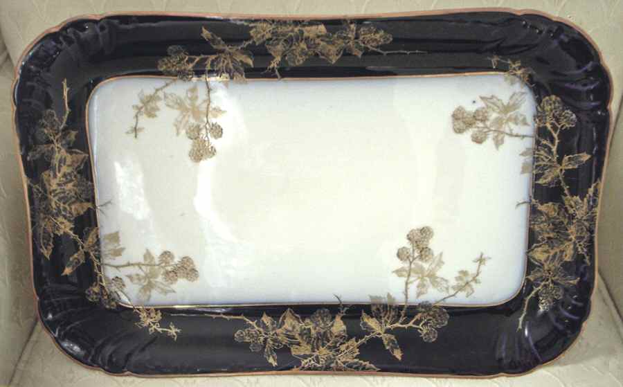 CHF1635 16" Rectangular Serving Platter by Charles Field Haviland-1