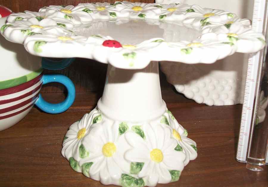 CKB5 Footed Cake Plate by Cracker Barrel-1