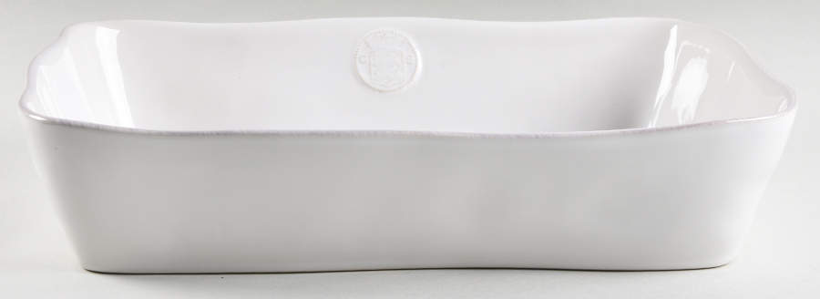 Forum White 13"  Rectangular Baker by Casafina-1