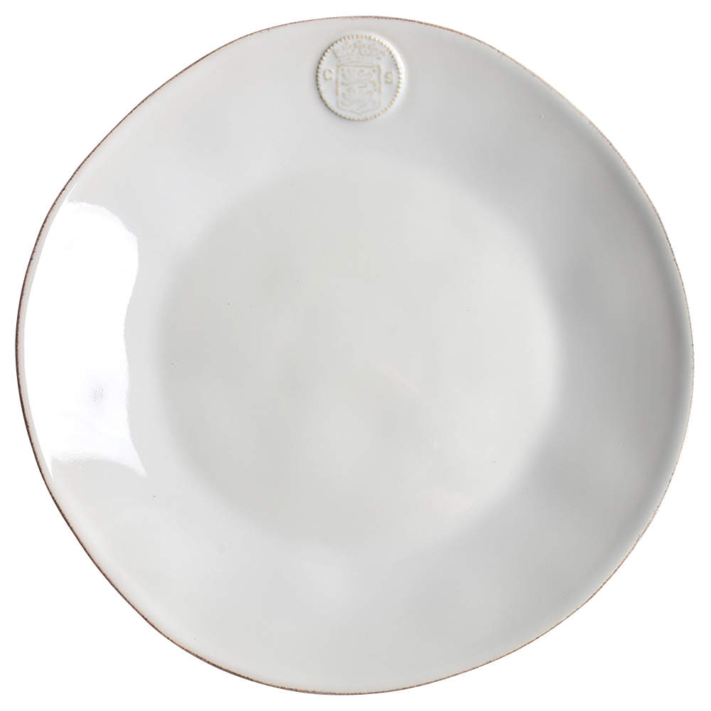 Forum White Dinner Plate by Casafina-1