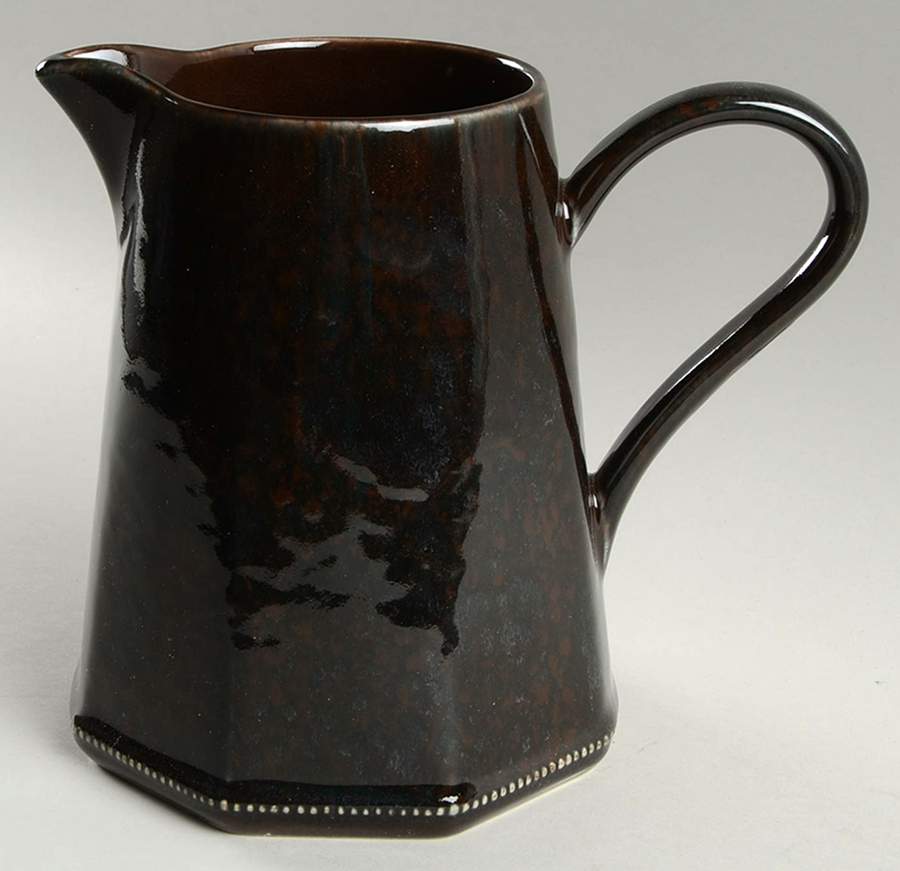 Prado Brown Black 64 Oz Pitcher by Casafina-1