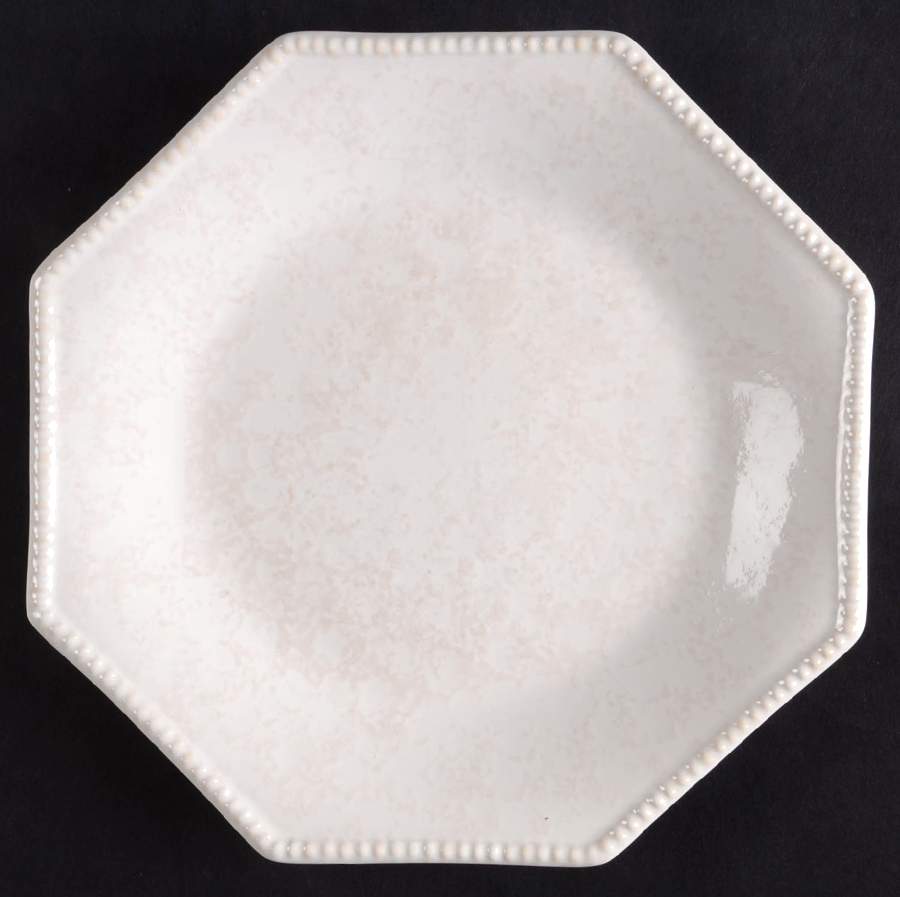 Prado White Beige Bread & Butter Plate by Casafina-1
