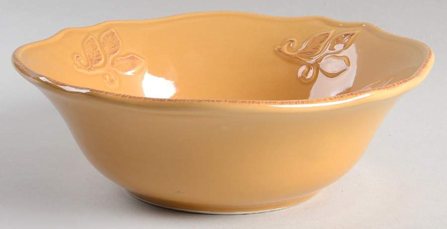 Montauk Amber Gold Individual Soup/Salad Bowl by Canterbury Potteries-1