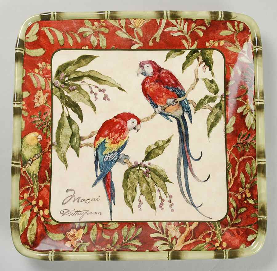 Bahamas Square Dinner Plate by Certified International-1