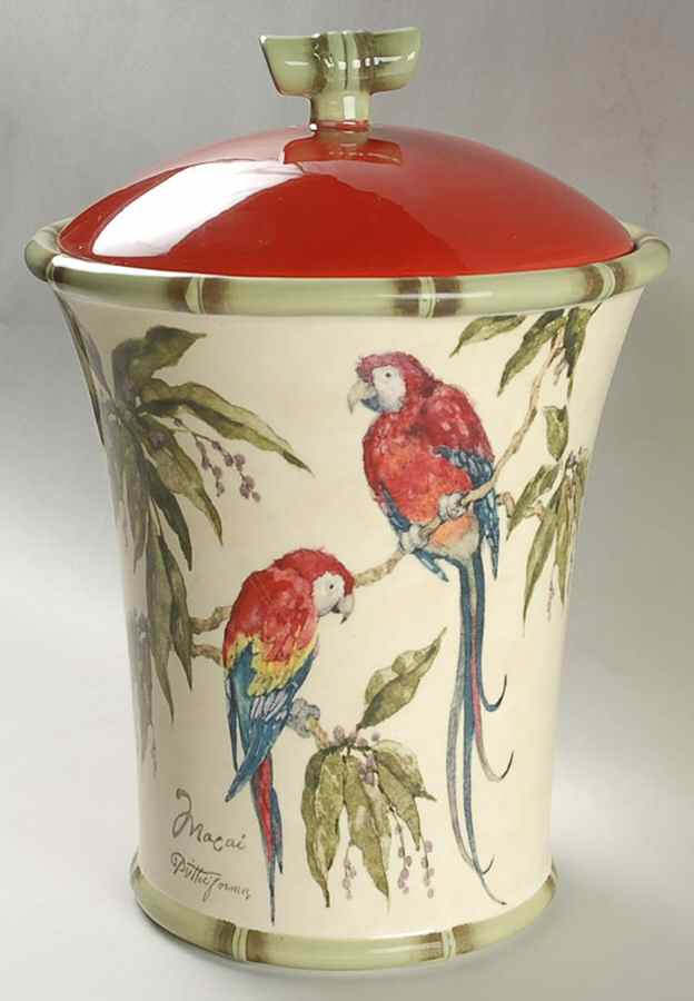 Bahamas Large Canister & Lid by Certified International-1