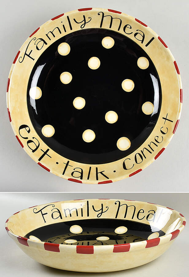 Family Table 14" Pasta Serving Bowl by Certified International-1