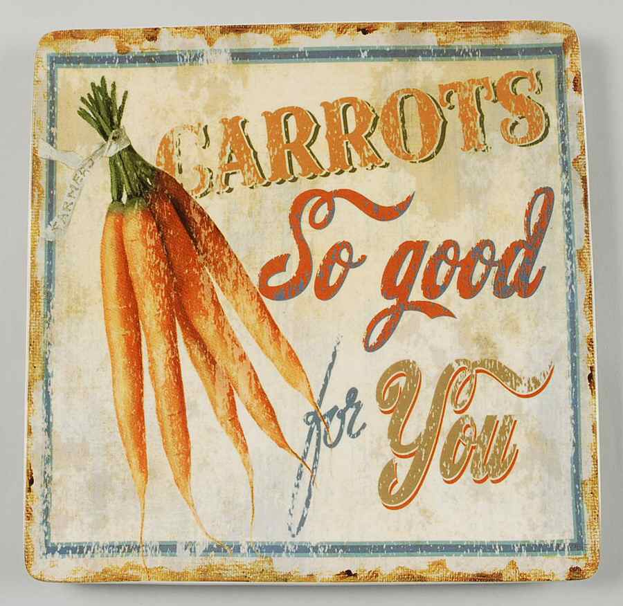 Farm Fresh Square Salad Plate by Certified International-1