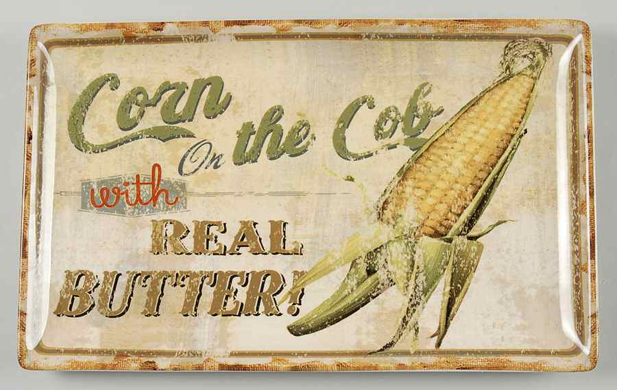 Farm Fresh 13" Rectangular Serving Platter by Certified International-1