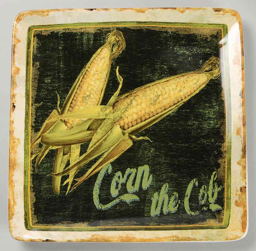 Farm Fresh Square Dinner Plate by Certified International-1