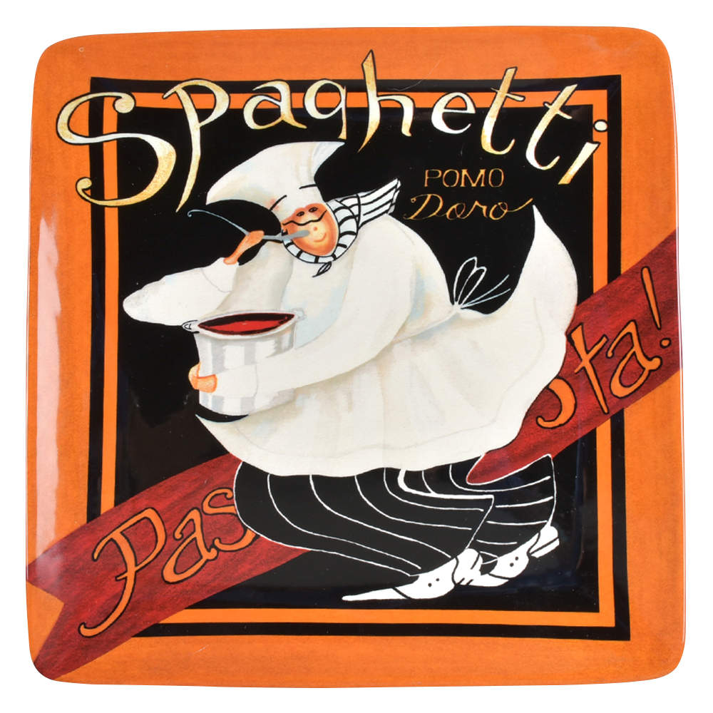 International Chefs Square Dinner Plate by Certified International-1