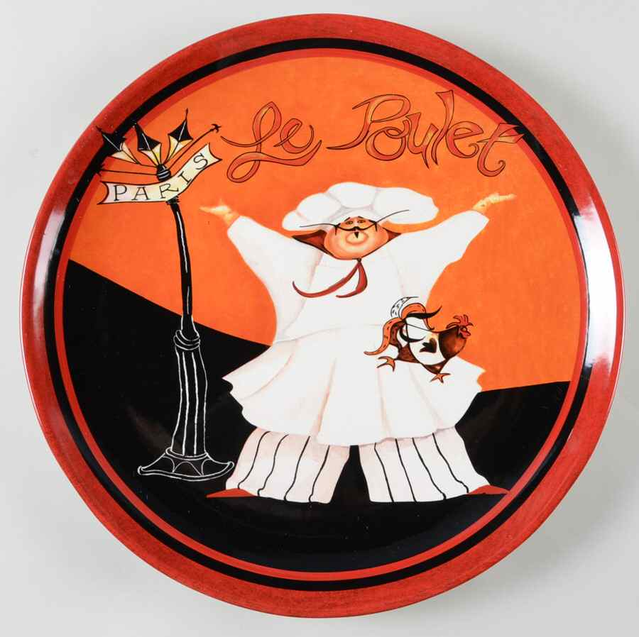International Chefs 14" Chop Plate (Round Platter) by Certified International-1