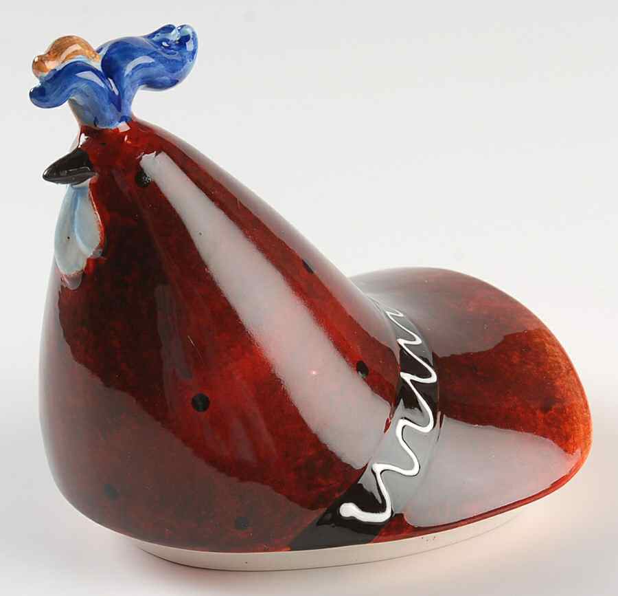 Rio Rooster Lid for Figural Cookie Jar by Certified International-1