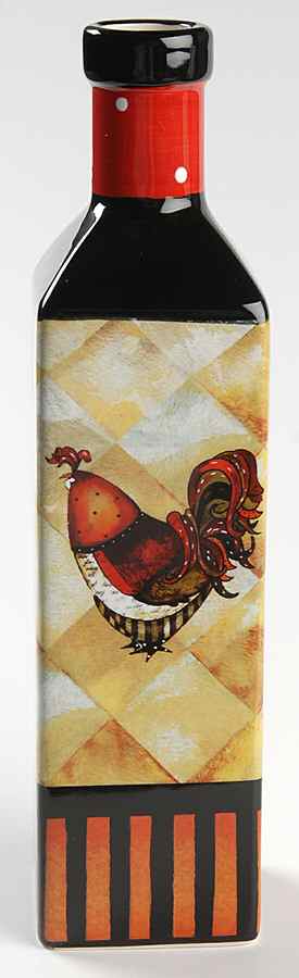 Rio Rooster Oil Jar No Drizzle Spout by Certified International-1