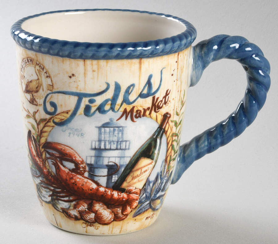 Seaside Market Mug by Certified International-1