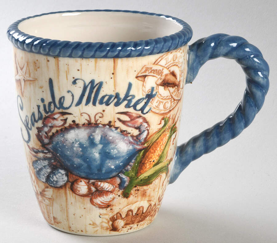 Seaside Market Mug by Certified International-1