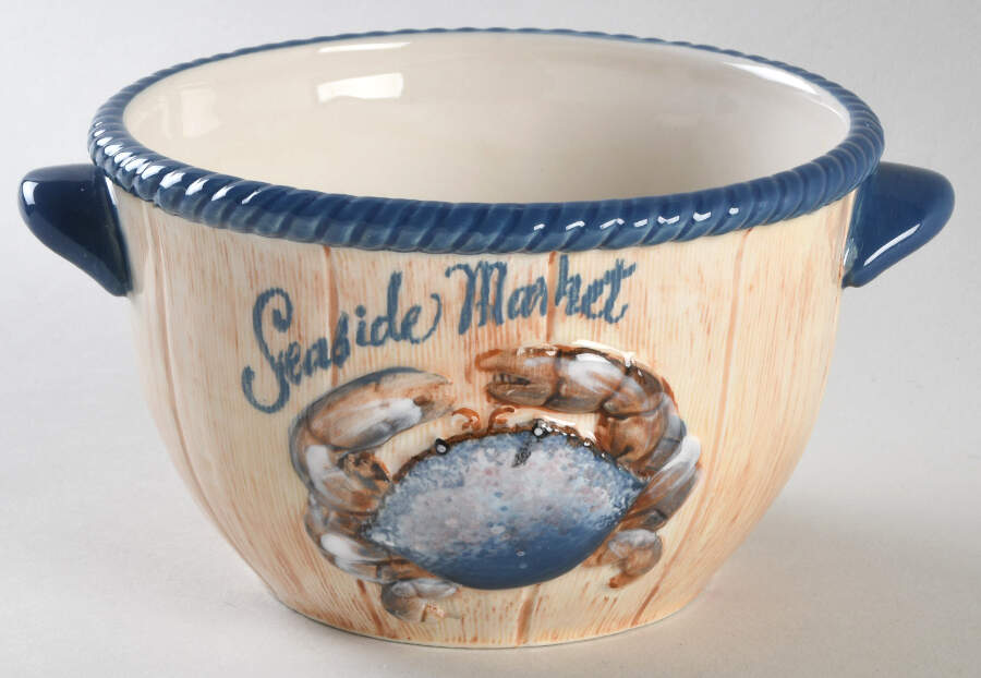 Seaside Market Chowder Bowl by Certified International-1
