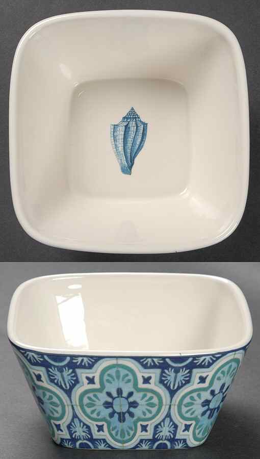 Trade Winds Individual Square Ice Cream Dish by Certified International-1