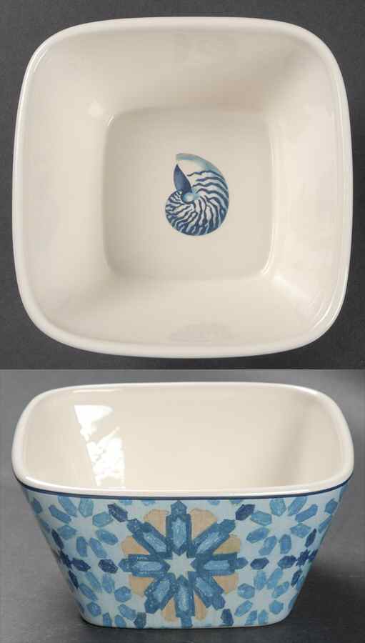 Trade Winds Individual Square Ice Cream Dish by Certified International-1