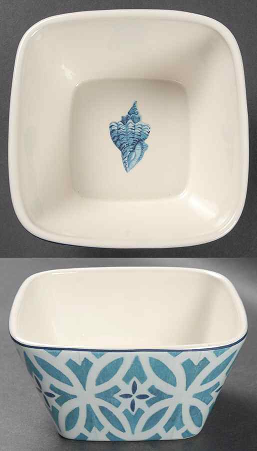 Trade Winds Individual Square Ice Cream Dish by Certified International-1