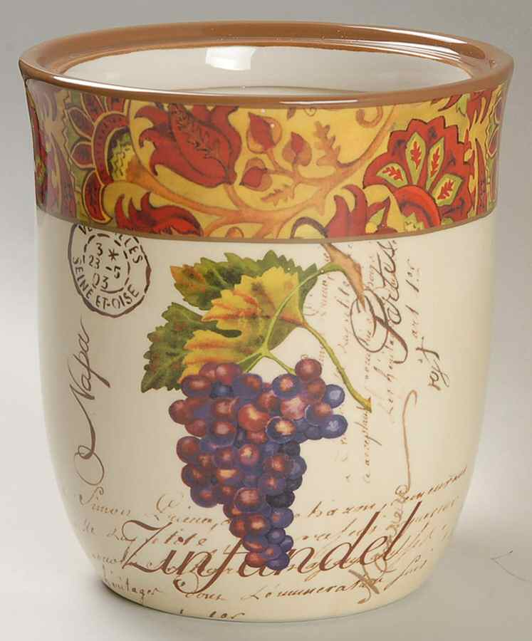 Wine Tour Small Canister No Lid by Certified International-1