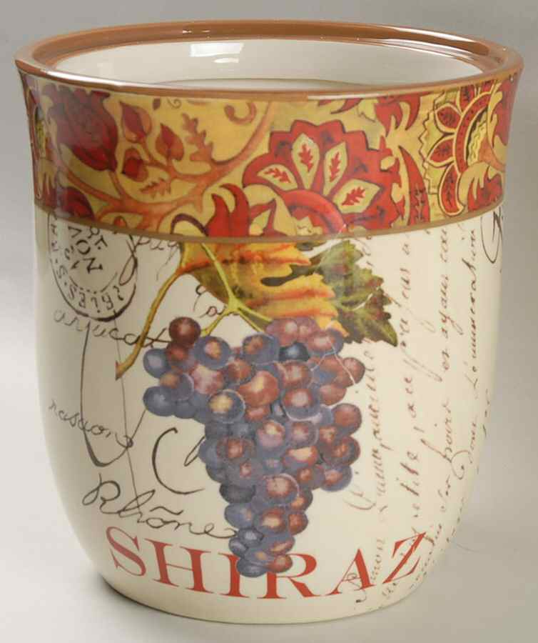Wine Tour Large Canister No Lid by Certified International-1