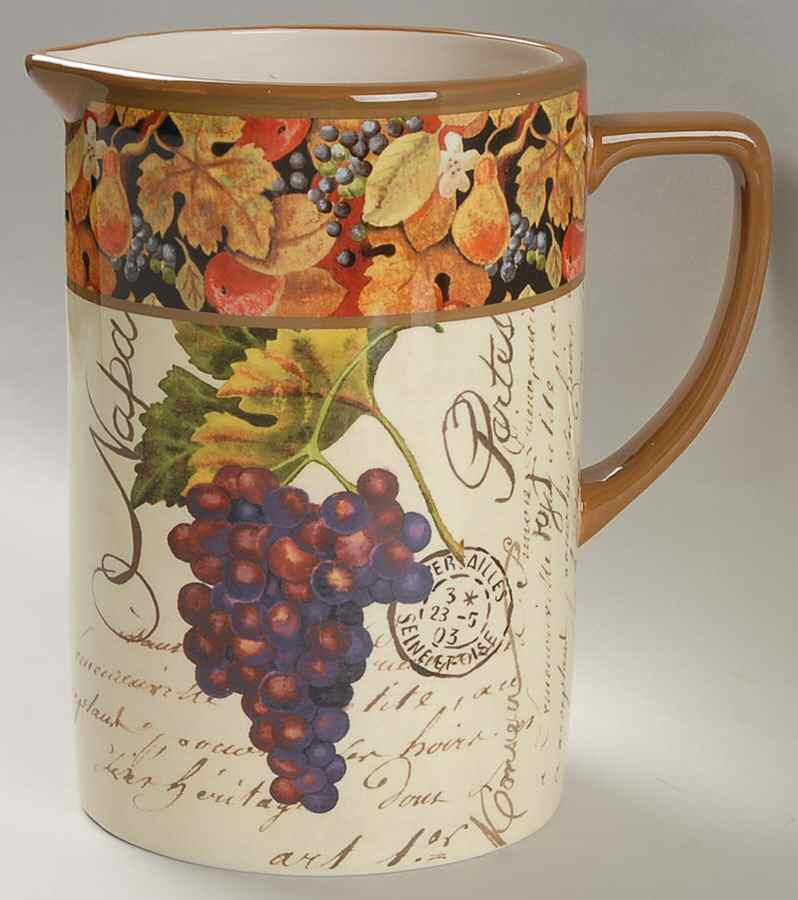 Wine Tour 80 Oz Pitcher by Certified International-1